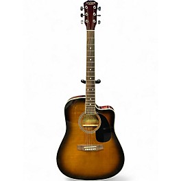 Used Carlo Robelli New York 2 Color Sunburst Acoustic Electric Guitar