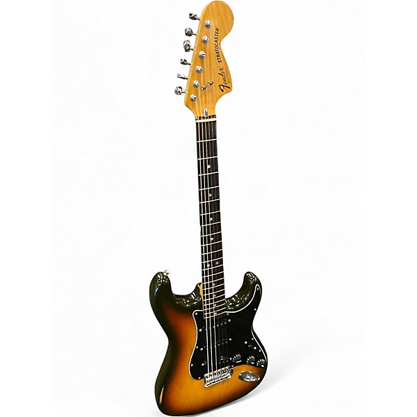 Vintage 1979 Fender Stratocaster 2 Tone Sunburst Solid Body Electric Guitar