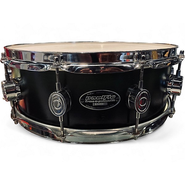 Used PDP by DW 14X5.5 mx series snare green burst Drum