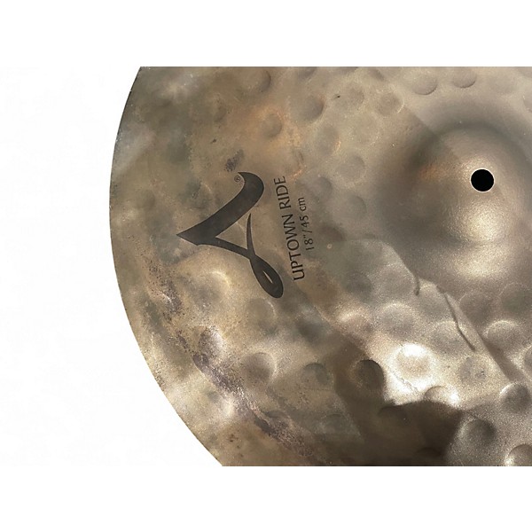 Used Zildjian 18in A Uptown Ride Cymbal