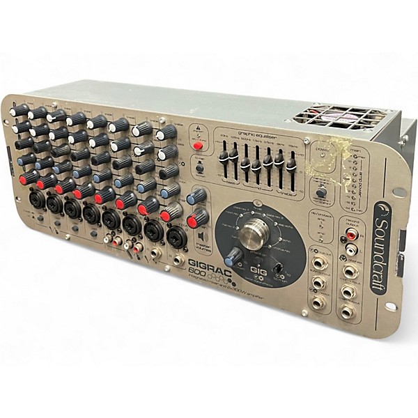 Used Soundcraft Gigrac 600 Powered Mixer