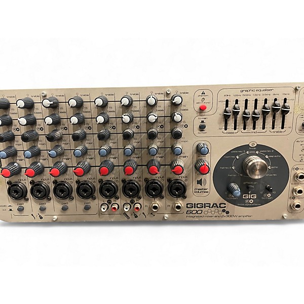 Used Soundcraft Gigrac 600 Powered Mixer