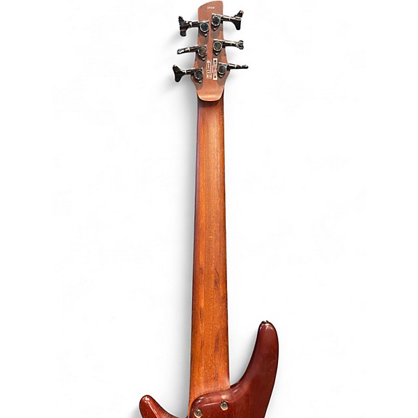 Used Ibanez SR506 6 String Mahogany Electric Bass Guitar
