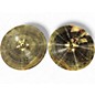 Used Wuhan Cymbals & Gongs 14in 457 Heavy Metal Hi Hat Cymbal