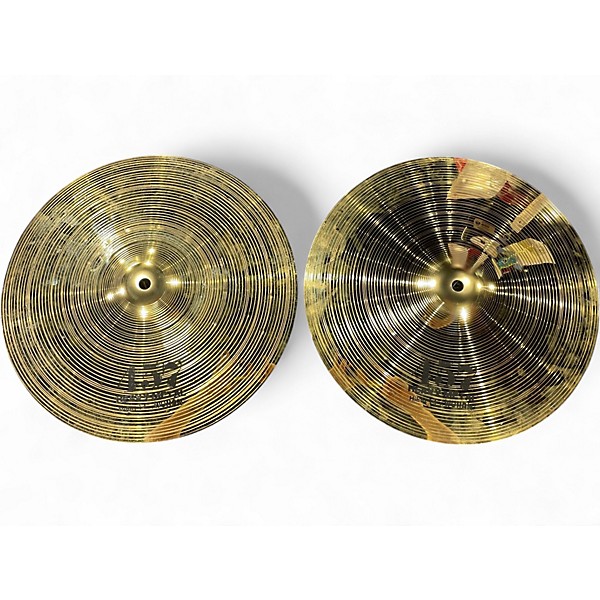 Used Wuhan Cymbals & Gongs 14in 457 Heavy Metal Hi Hat Cymbal