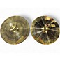 Used Wuhan Cymbals & Gongs 14in 457 Heavy Metal Hi Hat Cymbal