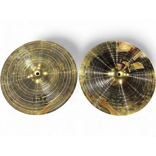 Used Wuhan Cymbals & Gongs 14in 457 Heavy Metal Hi Hat Cymbal
