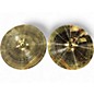 Used Wuhan Cymbals & Gongs 14in 457 Heavy Metal Hi Hat Cymbal