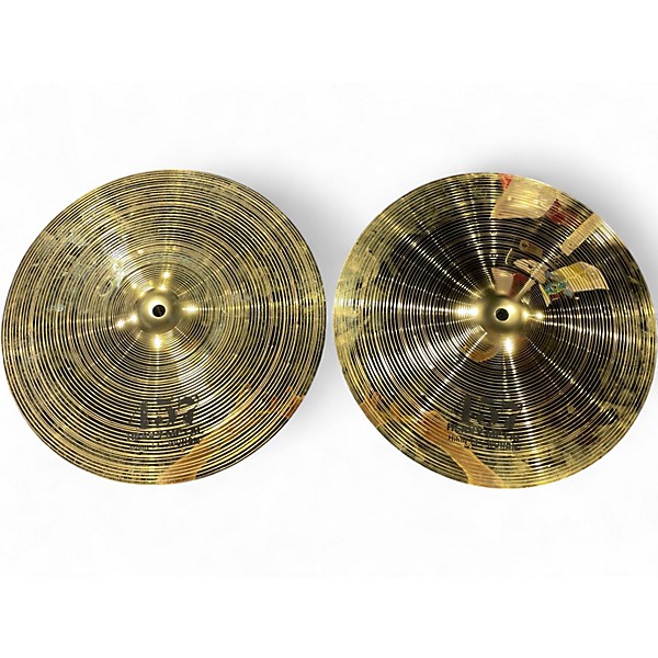 Used Wuhan Cymbals & Gongs 14in 457 Heavy Metal Hi Hat Cymbal