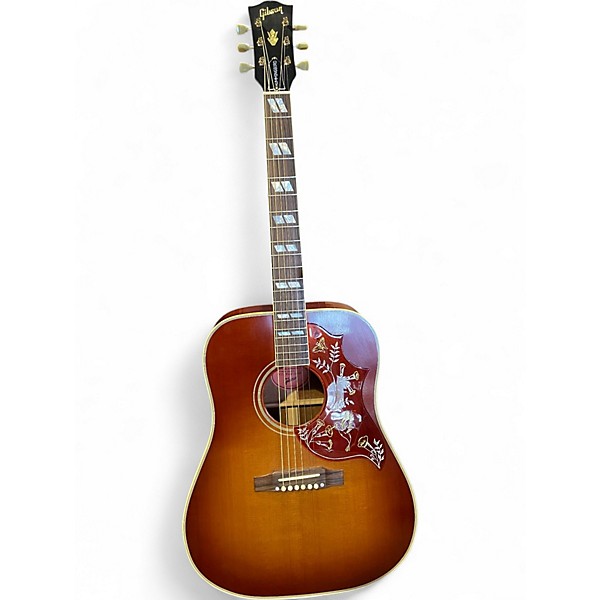 Used Gibson Custom Shop 1960 Hummingbird Fixed Bridge Heritage Cherry Sunburst Acoustic Guitar