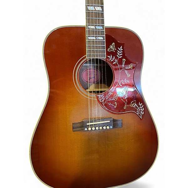 Used Gibson Custom Shop 1960 Hummingbird Fixed Bridge Heritage Cherry Sunburst Acoustic Guitar