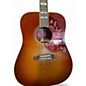 Used Gibson Custom Shop 1960 Hummingbird Fixed Bridge Heritage Cherry Sunburst Acoustic Guitar