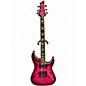 Used Schecter Guitar Research Omen Extreme 6 Trans Hot Pink Burst Solid Body Electric Guitar thumbnail