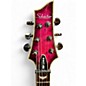 Used Schecter Guitar Research Omen Extreme 6 Trans Hot Pink Burst Solid Body Electric Guitar