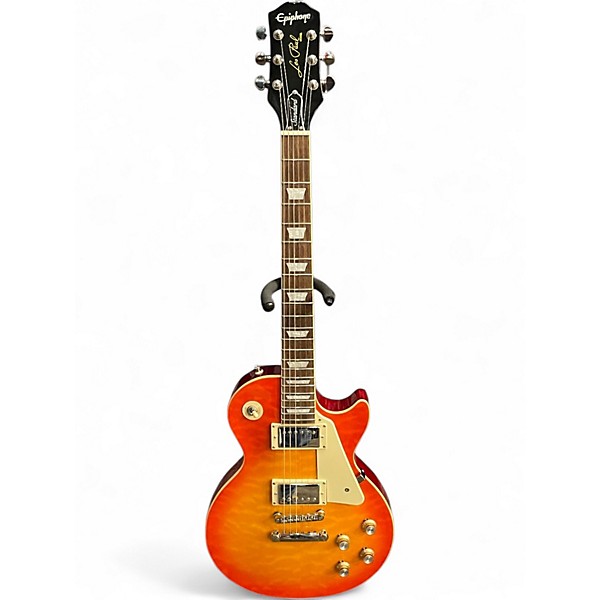 Used Epiphone Les Paul Standard Faded Cherry Burst Solid Body Electric Guitar