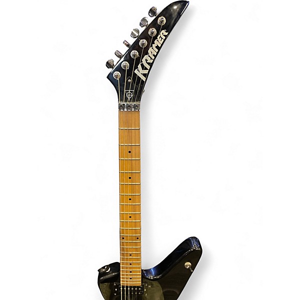Used Kramer Tracii Guns Voyager Black Solid Body Electric Guitar