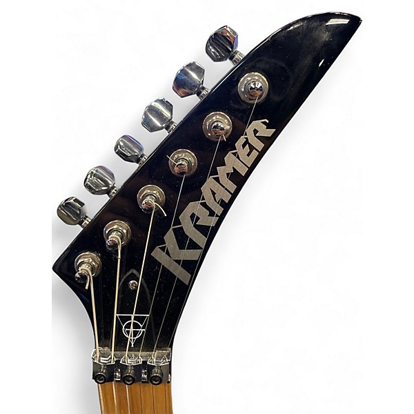 Used Kramer Tracii Guns Voyager Black Solid Body Electric Guitar