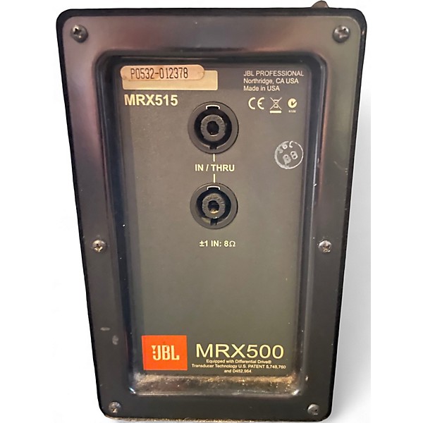 Used JBL MRX515 Unpowered Speaker