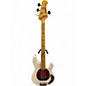 Used Sterling by Music Man RAY24 white Electric Bass Guitar thumbnail
