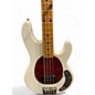 Used Sterling by Music Man RAY24 white Electric Bass Guitar
