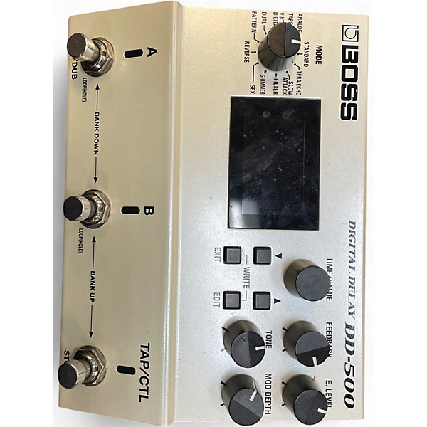 Used BOSS DD500 Digital Delay Effect Pedal