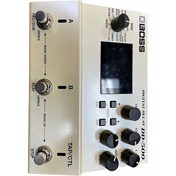 Used BOSS DD500 Digital Delay Effect Pedal