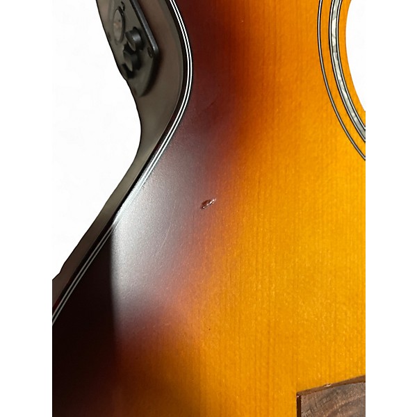 Used Fender CC60SCE AGED COGNAC BURST Acoustic Electric Guitar