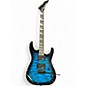 Used Jackson Dinky JS20 Trans Blue Solid Body Electric Guitar thumbnail