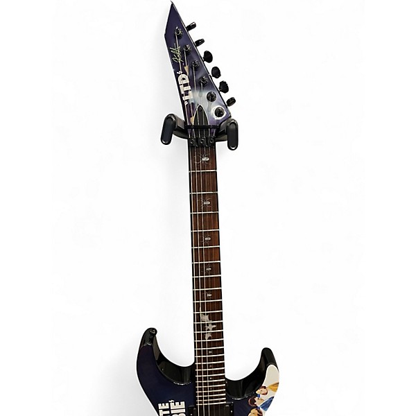Used ESP LTD KH-WZ KIRK HAMMETT WHITE ZOMBIE WHITE ZOMBIE GRAPHIC Solid Body Electric Guitar