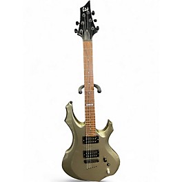 Used ESP LTD F250 METALLIC OLIVE Solid Body Electric Guitar