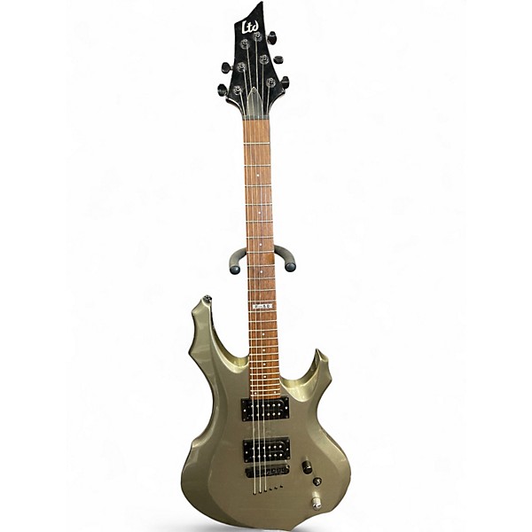 Used ESP LTD F250 METALLIC OLIVE Solid Body Electric Guitar