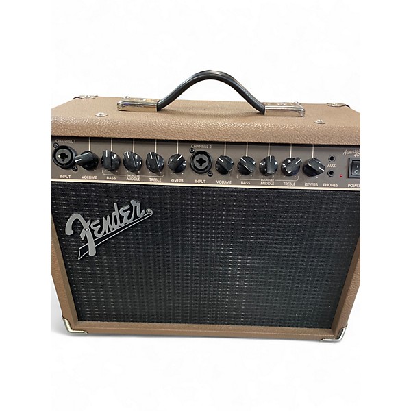 Used Fender Acoustasonic Jr 40W Acoustic Guitar Combo Amp