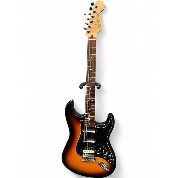 Used Fender Mexican Strat 2 Color Sunburst Solid Body Electric Guitar