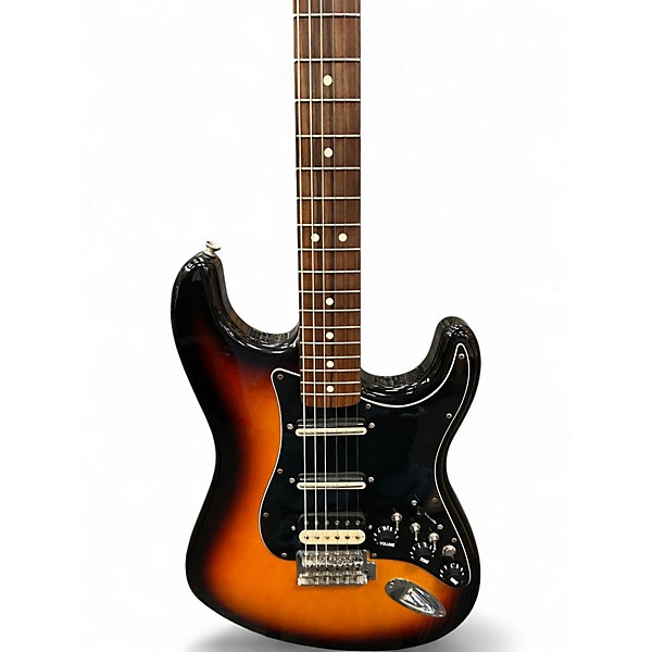 Used Fender Mexican Strat 2 Color Sunburst Solid Body Electric Guitar