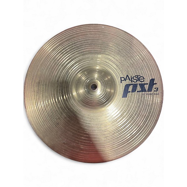 Used Paiste 13in PST3 Hi Hat Pair Cymbal