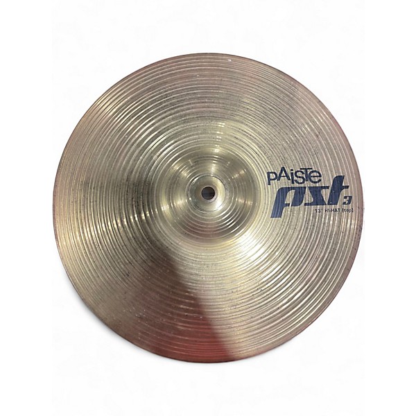 Used Paiste 13in PST3 Hi Hat Pair Cymbal