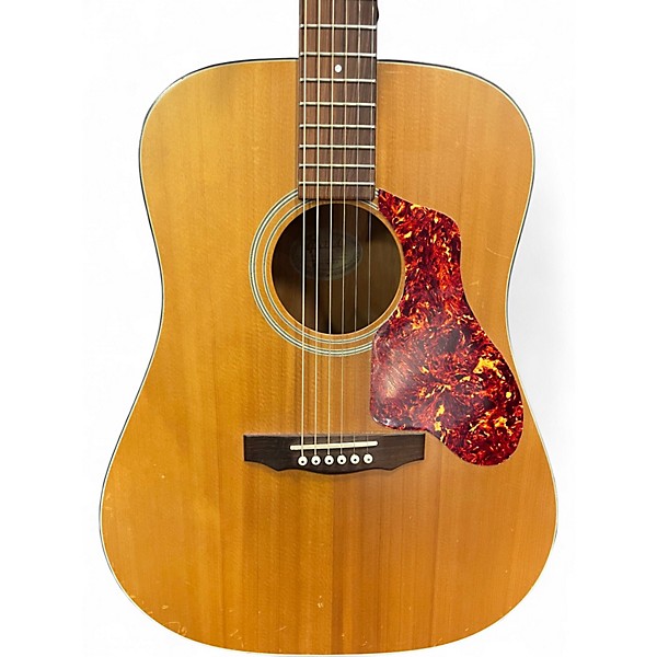 Used Guild D4 NATURAL Acoustic Electric Guitar