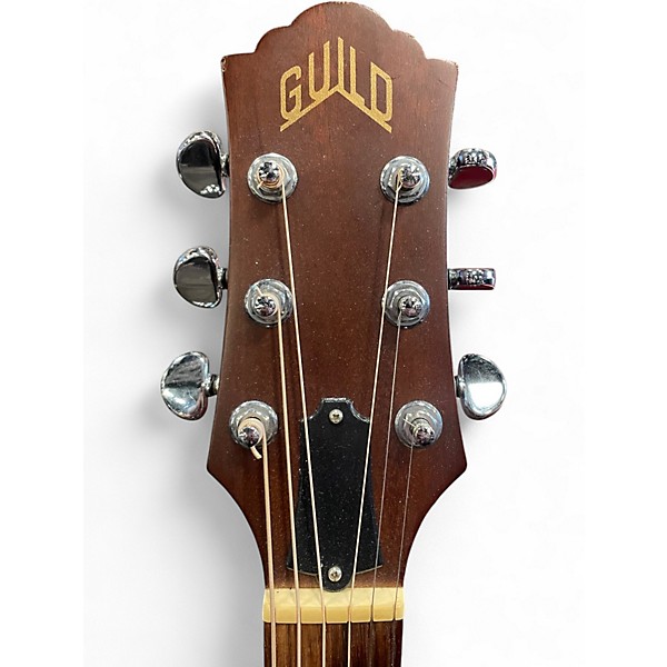 Used Guild D4 NATURAL Acoustic Electric Guitar
