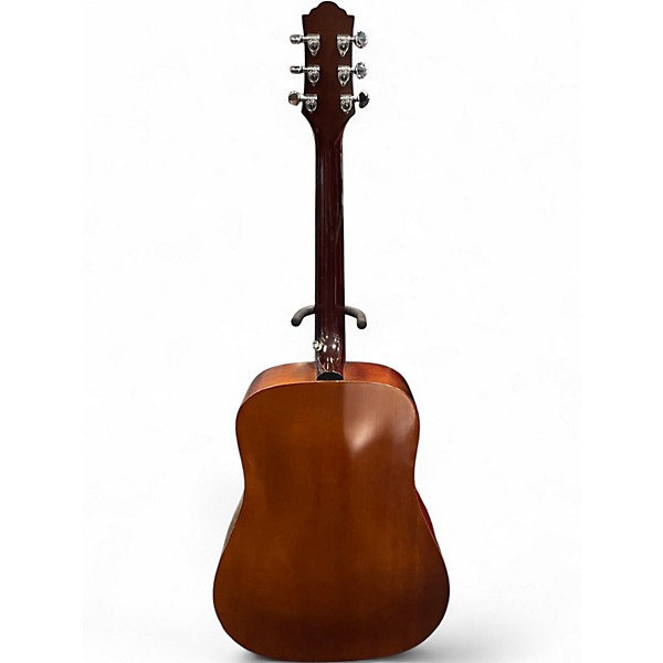 Used Guild D4 NATURAL Acoustic Electric Guitar