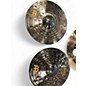 Used MEINL 14in Classic Custom Medium Hi Hat Pair Cymbal