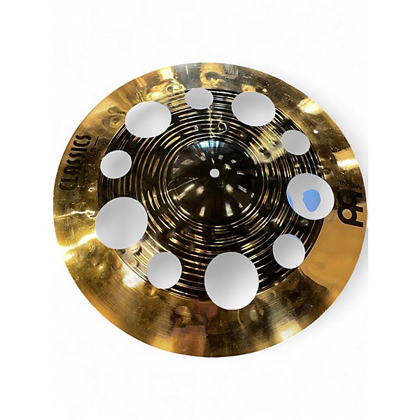 Used MEINL 18in CLASSIC CUSTOM DUAL TRASH Cymbal