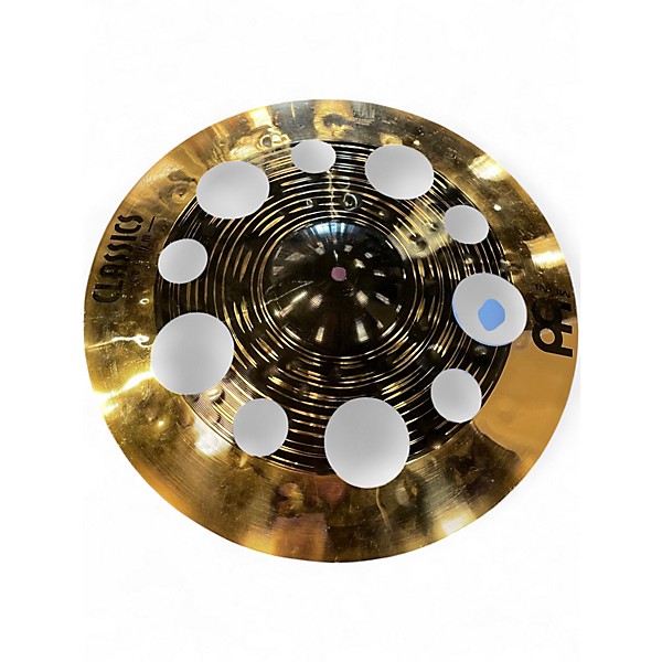 Used MEINL 18in CLASSIC CUSTOM DUAL TRASH Cymbal