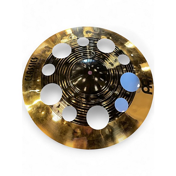Used MEINL 18in CLASSIC CUSTOM DUAL TRASH Cymbal