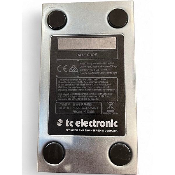 Used TC Electronic Echobrain Analog Delay Effect Pedal