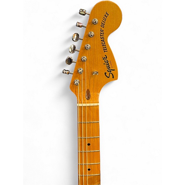 Used Squier Classic Vibe 70s Telecaster Deluxe Black Solid Body Electric Guitar