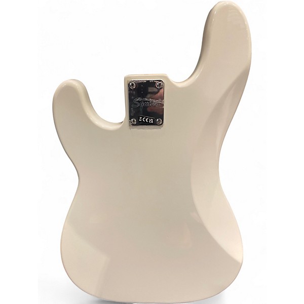 Used Squier PRECISION BASS PJ Olympic White Electric Bass Guitar