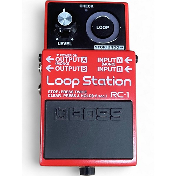 Used BOSS RC1 Loop Station Pedal