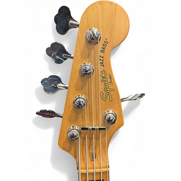Used Squier CLASSIC VIBE 70S JAZZ BASS V Natural Electric Bass Guitar