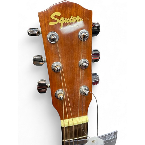 Used Squier SD-8S Natural Acoustic Guitar