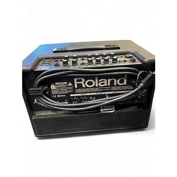 Used Roland AC60 60W 2X6.5 Acoustic Guitar Combo Amp